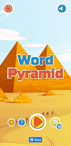Word Pyramid - Word 4 Word - Screenshot 1