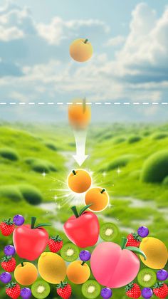 Fruit Evolve: Drag and Drop - Screenshot 2