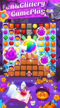 Jewel Witch Match3 Puzzle Game - Screenshot 4
