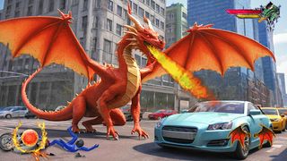 Flying Dino & Dragon Simulator - Screenshot 1