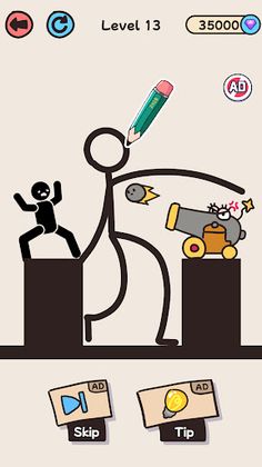 Stickman Save Puzzle - Screenshot 2