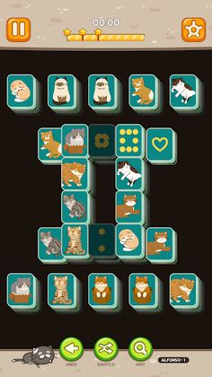 Mahjong Cat Solitaire - Screenshot 4