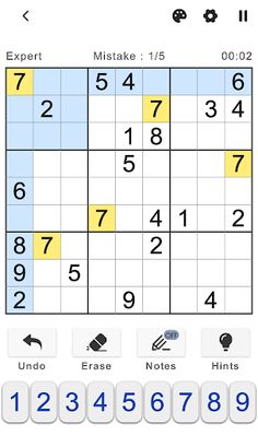 Sudoku Classic - Sudoku Puzzle - Screenshot 2