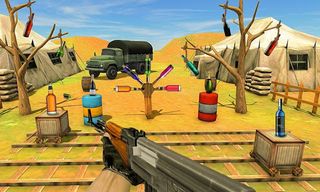 Bottle Shooter Games Gun Range - Screenshot 3