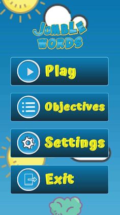 Jumble Words - Mind puzzled ga - Screenshot 1