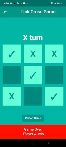 Tick Cross Game - Screenshot 1