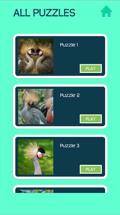 Sliding Puzzles - Birds - Screenshot 2