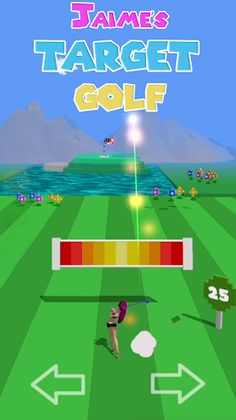 Target Golf: Pixel art game - Screenshot 1