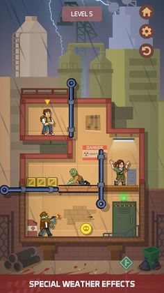 Zombie Escape: Pull the Pins! - Screenshot 4