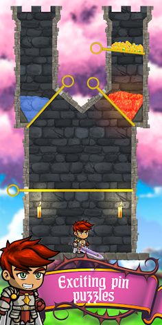 Hero Rescue Girl: Pin Puzzle - Screenshot 1