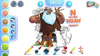 Bible Colouring for Kids! - Ba - Screenshot 3