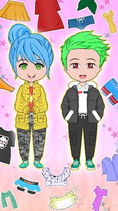 Chibi Dress Up Fashion Game - Screenshot 4