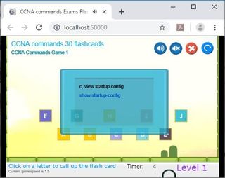 CramFLASH CCNA router commands - Screenshot 2