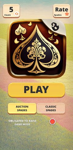 Spades Classic Offline - Screenshot 1