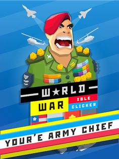 World war: idle clicker - Screenshot 4