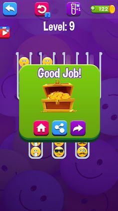Emoji Sort Puzzle Game - Screenshot 3