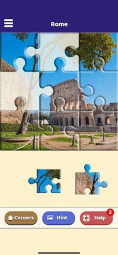 Rome Sightseeing Puzzle - Screenshot 2