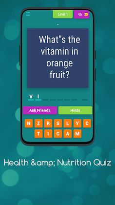 Health & Nutrition Quiz Game - Screenshot 1