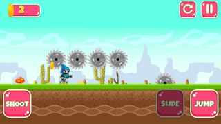 JetPack BoyShark Shoot and Run - Screenshot 2