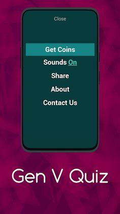 GEN V QUIZ - Screenshot 3