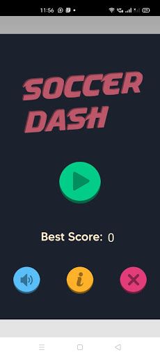 Soccer Dash - Ball Hit Challen - Screenshot 1