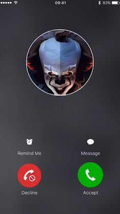 Pennywise fake call game - Screenshot 3
