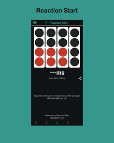 Motorsports Reaction Start - Screenshot 1