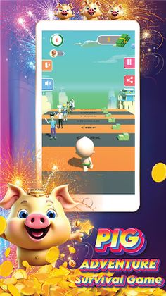 Jogo de sobrevivência de porco - Screenshot 3