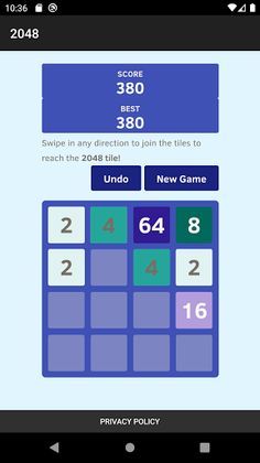 Simple 2048 - Screenshot 2