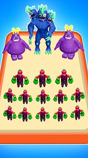 Purple Merge Shake Game 3D - Screenshot 2