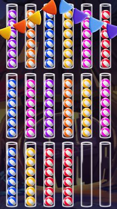Sort badminton - ball puzzle - Screenshot 3