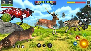 Wolf Simulator Animal Games - Screenshot 1