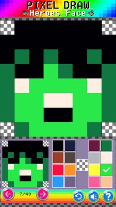 pixel draw heroes - Screenshot 3