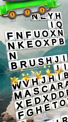 Falling words & Scroll letters - Screenshot 1