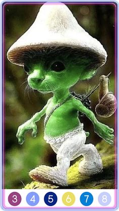 Smurf Cat Coloring - Screenshot 3