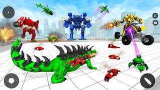 Animal Crocodile Robot Games - Screenshot 3