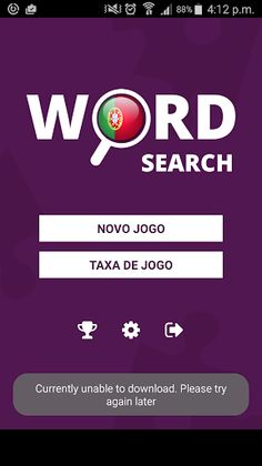 Jogos de Caça Palavras - Screenshot 1