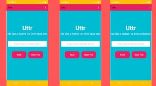 Uttr Spanish Pronunciation - Screenshot 1