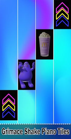 Grimace Shake Piano Tiles - Screenshot 4