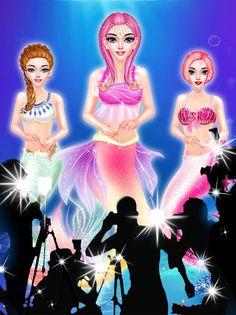 Mermaid Princess MakeUp DressU - Screenshot 4