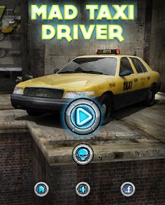 Mad Taxi Driver - Screenshot 1