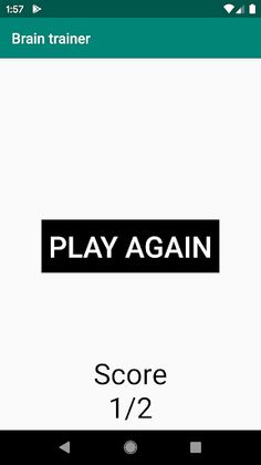 Brain trainer - Screenshot 3