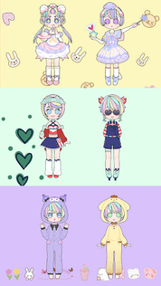DIY Anime Doll: Dress Up Game - Screenshot 4