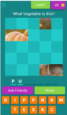 Guess The Vegetables - Screenshot 1
