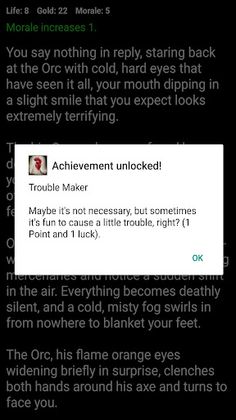 Heroic Epic: A Choices Game - Screenshot 4