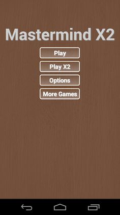 Mastermind X2 - Screenshot 1