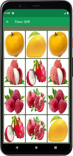 Fruit Memory Matching Game - Screenshot 3