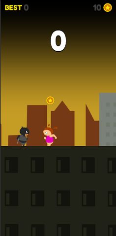 Chunky Ninja Rooftop Dash - Screenshot 2