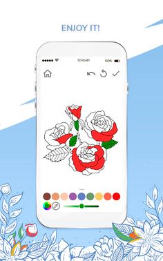Coloring Flowers: Painting Boo - Screenshot 1