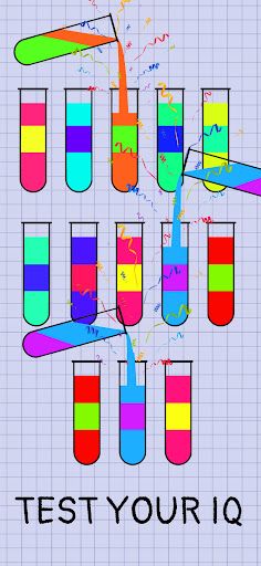 Paper Water Sort - Screenshot 2